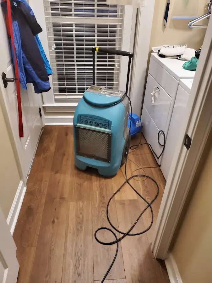 Commercial dehumidifier deployed for Flood Damage Cleanup in Anniston
